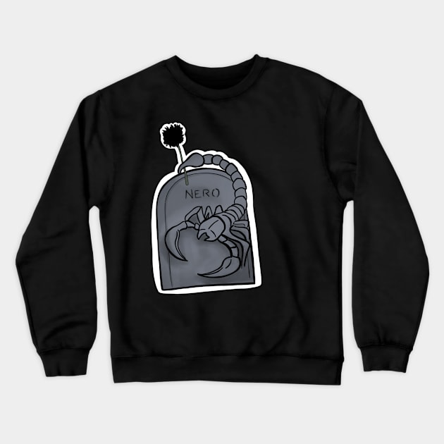 nero's gravestone Crewneck Sweatshirt by notastranger